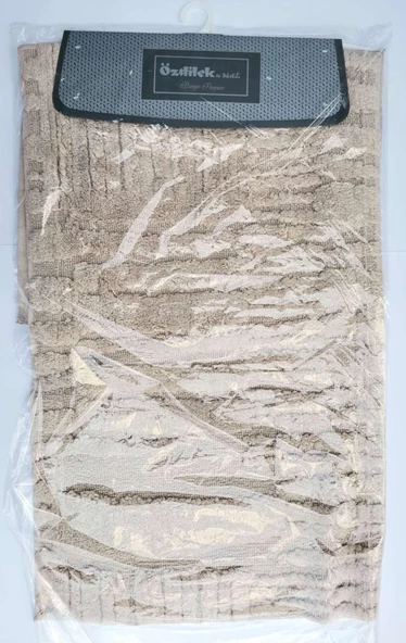 Özdilek Klozet Takımı Tuftıng Nora Bej 60X100+50X60 - 1