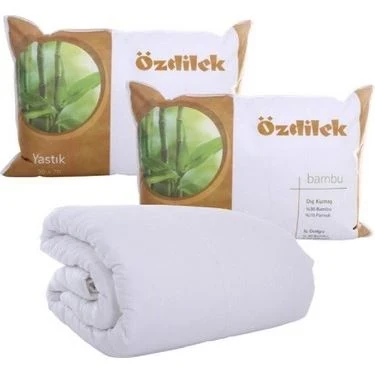 Özdilek Yorgan Yastık Setı Bambu Tek Kısılık