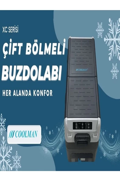 COOLMAN X35K Portatif Buzdolabı Çift Bölme - 3