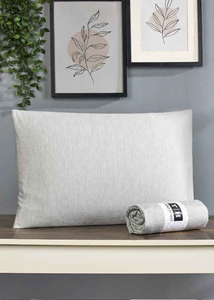 Tabu Home Gri Çift Kişilik Lastikli Çarşaf