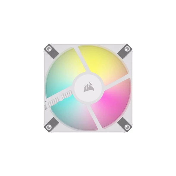 CORSAIR AF Serisi ICUE AF120 RGB SLIM 120MM CO-9050165-WW Beyaz 2'li Fan Kiti - 3