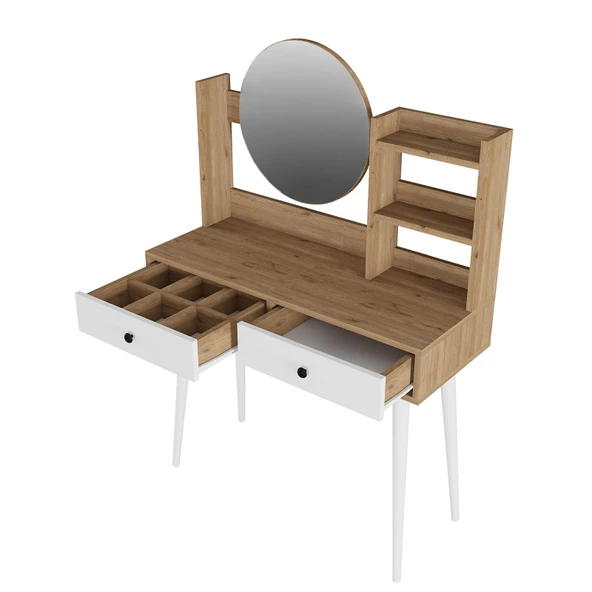 Roewood Efsane Makyaj Masası Ahşap - 6