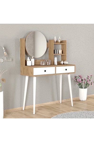 Roewood Efsane Makyaj Masası Ahşap - 4