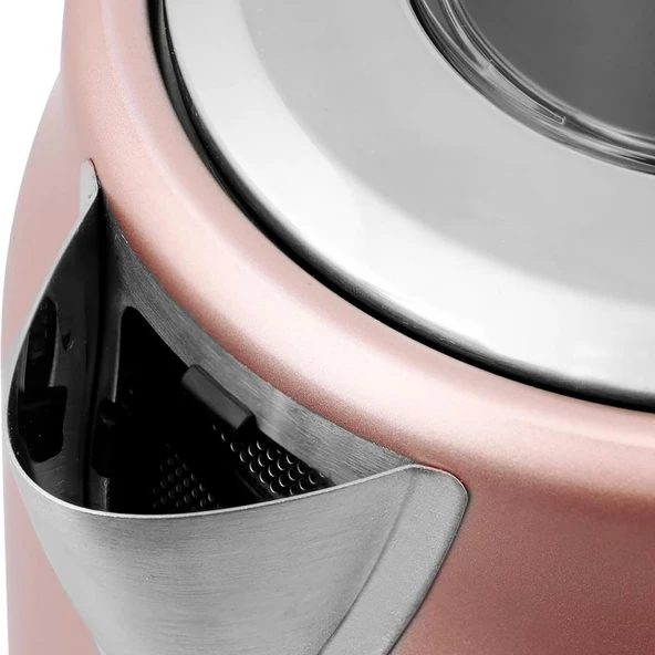 Fakir Adell 1.7 Litre 2200 W Paslanmaz Çelik Kettle - Rosie - 4
