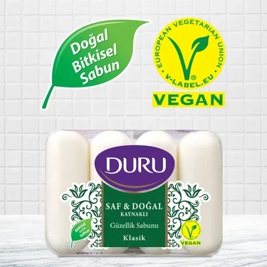 Duru Sabun Saf ve Dogal 4 adet 70 gr Klasık - 2