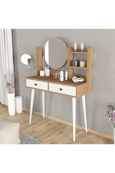 Roewood Efsane Makyaj Masası Ahşap - 2