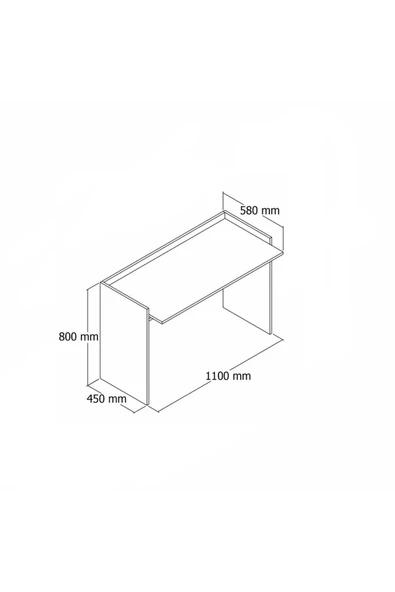 Roewood Çalışma Masası - 4