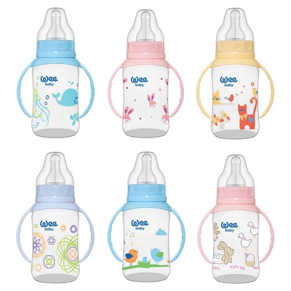 Wee Baby 744 Kulplu PP Biberon 150 ml