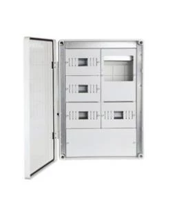 500x700x220 mm Sıva Üstü Sayaç Panosu (36 Sigorta + Trifaze Sayaç + Kompakt Şalter)