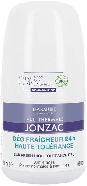 Jonzac Eau Thermale Rehydrate Roll On Deodorant 50 ml | Normal ve Hasas Ciltler