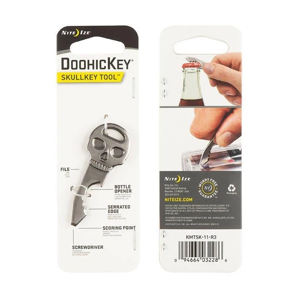 Nite Ize DoohicKey Çok Amaçlı İskelet Anahtarlık - Resim 2