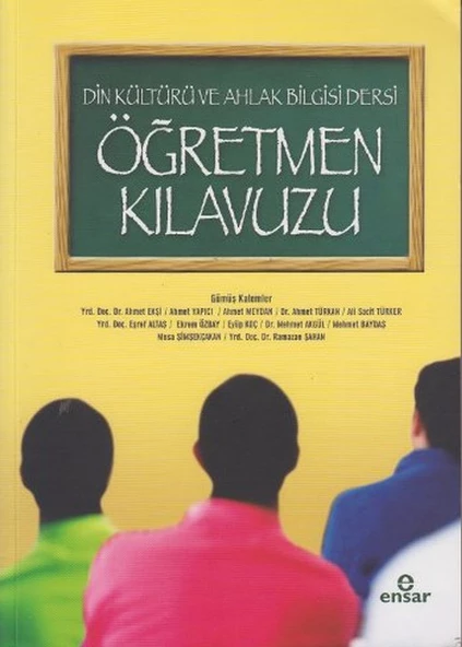 Din Kültürü ve Ahlak Bilgisi Dersi Öğretmen Kılavuzu - 1