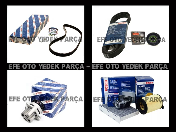 Vw Passat 1.6 Benzinli Komple Bakım Seti 2005-2010 Bse-bsf Bosch