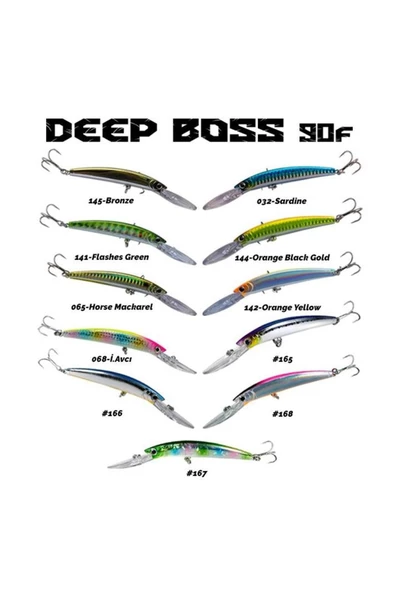 Deep Boss 90f 9.5gr Maket Balık