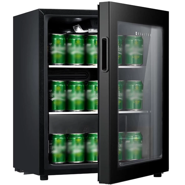 Dijitsu DB70 Cam Kapılı 66 Litre Mini Buzdolabı - Siyah - 2