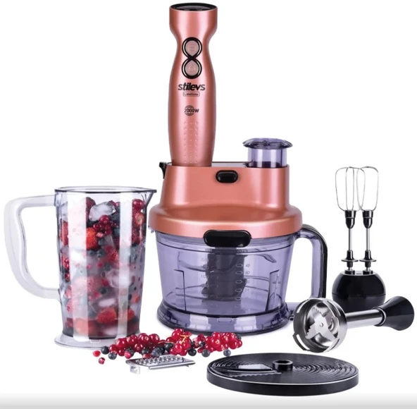 Stilevs Limitless Rose 2000 W Blender Seti