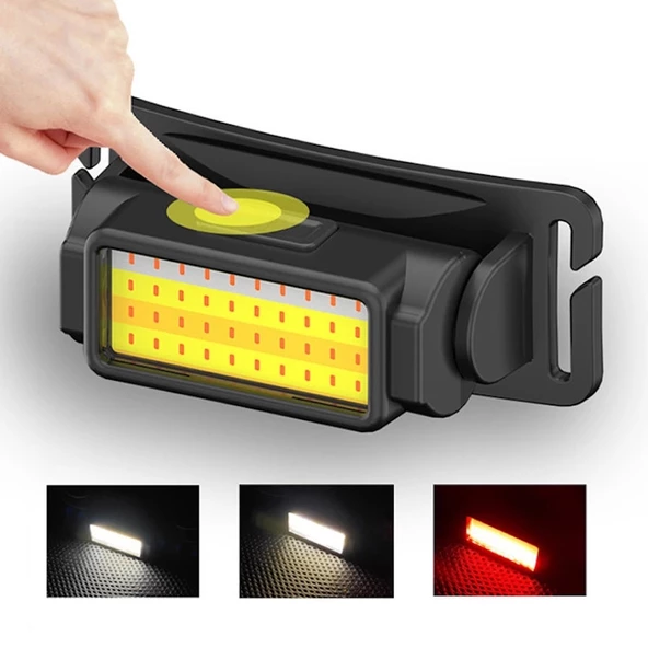 50 Cob Led Kafa Lambası  Wt-650 - Resim 5