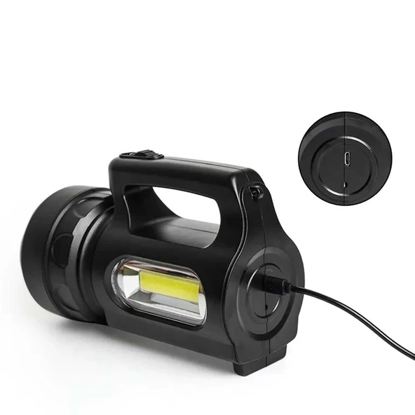 900 Lümen Ultra Güçlü El Feneri  Wt-613 - Resim 6