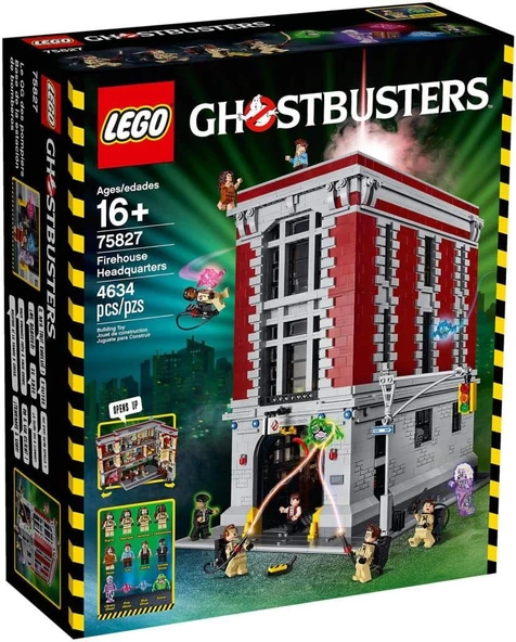 LEGO 75827 Ghostbusters Hayalet Avcıları İtfaiye Merkezi