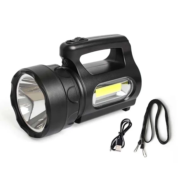 900 Lümen Ultra Güçlü El Feneri  Wt-613 - Resim 7