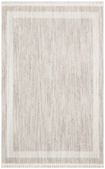 Eko Cozy Koleksiyonu Hav Vermeyen Özel İpler ile Üretilen Örgü Desenli Halı CZY 05 Grey - Resim 7