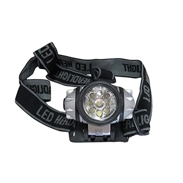 9 Ledli Pilli Kafa Lambası  Wt-042 - Resim 2