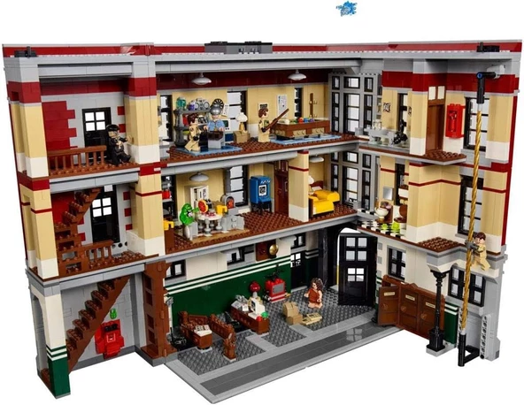 LEGO 75827 Ghostbusters Hayalet Avcıları İtfaiye Merkezi - 3