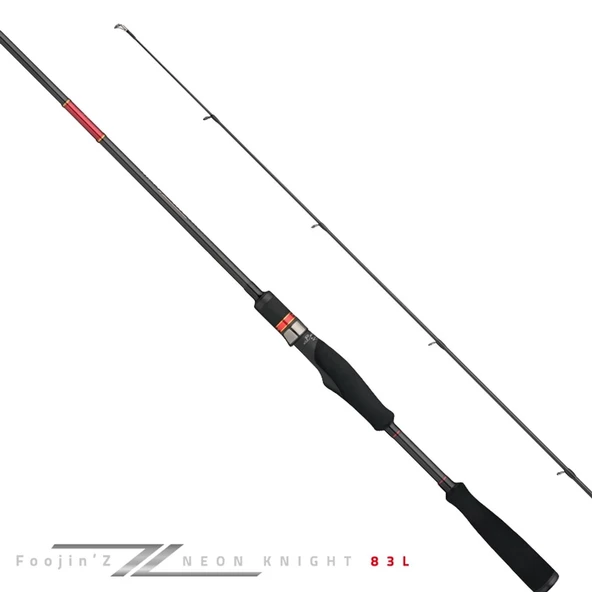 Apia Foojin'Z Neon Knight 83L 2.51m 3-24gr Light Spin Olta Kamışı