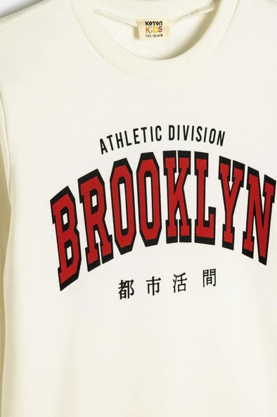 Koton Erkek Çocuk Sweat Uzun Kollu Şehir Baskılı - 3