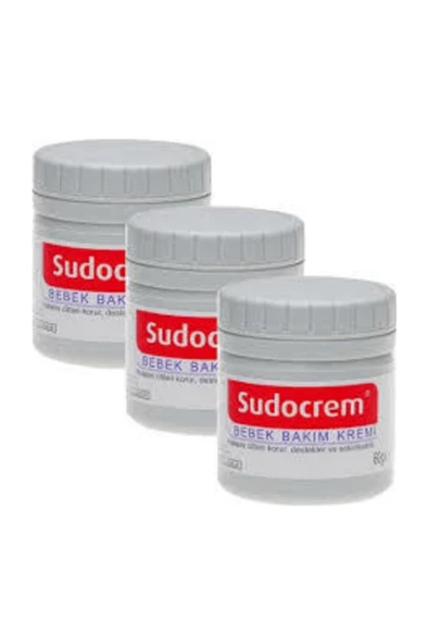 Sudocrem Bebek Bakım Kremi 60 Gr 3'Lü PAKET (SKT:11/2025)