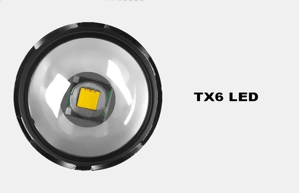 Powerbank Özellikli Uzun Menzilli El Feneri  Wt-039 - Resim 2