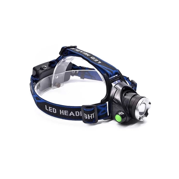 Orjinal 800 Lümen Tx6 Şarjlı Zoomlu Kafa Feneri Wt-120 - Resim 3