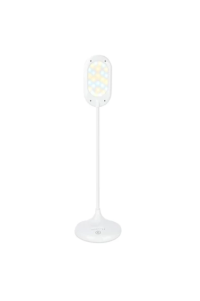 Şarjlı Sarı Ve Beyaz Renk Masa Lambası  Wt-005 - Resim 2