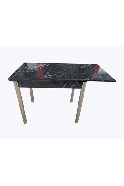 Evim-E Aksesuar 60x90 Cm Yanlardan Açılır Smart Masa-metal Ayaklı - 2