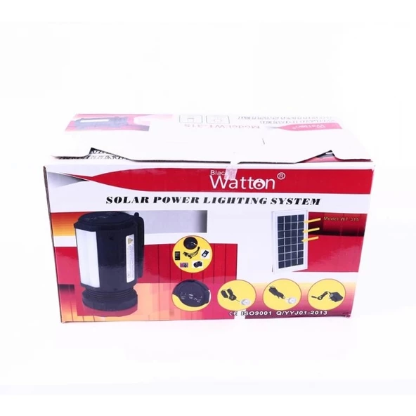 Solar Güneş Enerjili Fener Işıldak Led Ampül  Wt-315 - 4