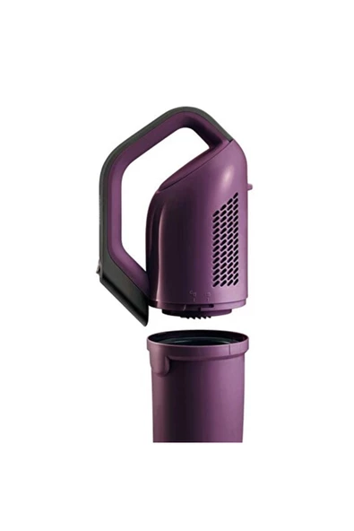 550 Watt 2'si 1 Arada Kolay Kullanımlı Yıkanabilir Filtreli 5 m Uzun Kablolu Dik Elektrikli Süpürge - 3