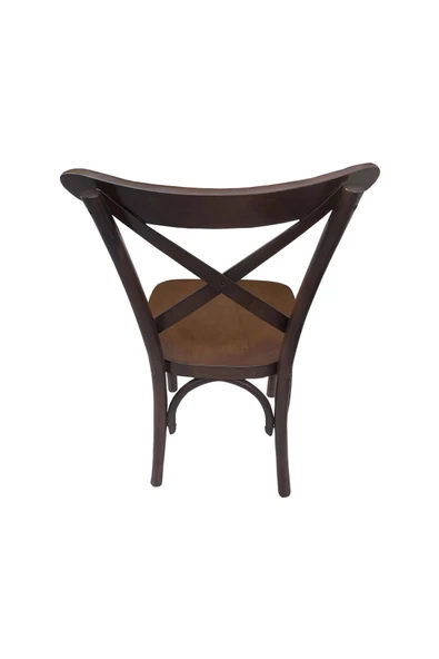 Evim-E Aksesuar Thonet (iskandinav) Tamamı Gürgen Ağaç Sandalye Ceviz Renkte - 3