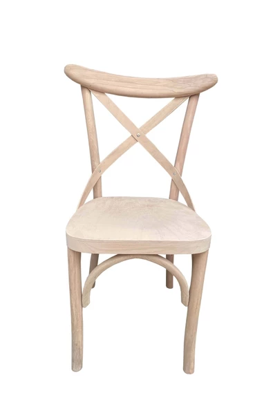 Evim-E Aksesuar Thonet (iskandinav) Tamamı Gürgen Ağaç Sandalye Hâm & Boyasız - 2