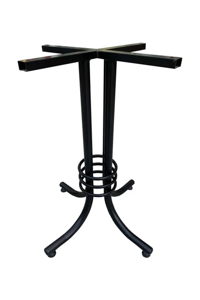 Evim-E Aksesuar Japon(buket) Yuvarlak&kare Siyah Boyalı Metal Masa Ayağı