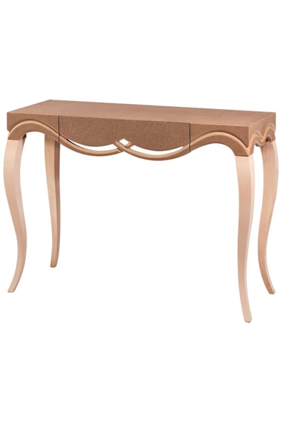 Evim-E Aksesuar Dekupe Dresuar 90 Cm Ham & Cilasız Tamamı Ahşap