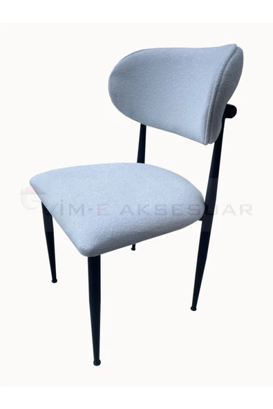 Evim-E Aksesuar Polo 1.2 mm Saç Kalınlığında Metal Ortapedik Mutfak&Cafe&Salon Teddy Sandalye