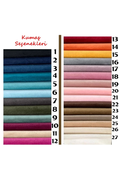 Evim-E Aksesuar Sandıklı Puf(bench)-ayakucu Pufu-60cm-kadife Kumaş-tek Parça - 4