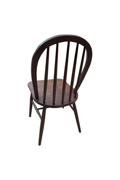 Evim-E Aksesuar Amerikan Tornalı Iskandinav Sandalye Tamam Ahşap-ceviz Renkli - 3