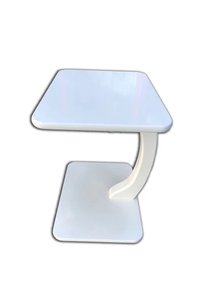 Evim-E Aksesuar Ufo C Sehpa Tekerli Koltuk Altına Girebilen Model Dikdörtgen - 2