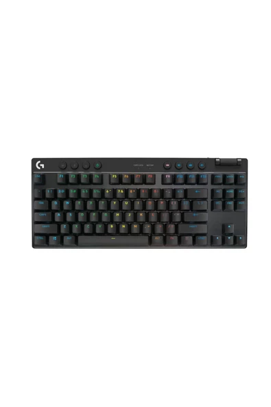 Logitech G Pro X Lightspeed Kablosuz Tactile Ingilizce Q Siyah Oyuncu Klavyesi - 920-012136