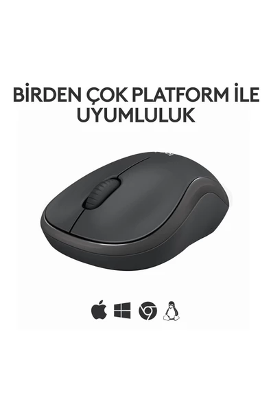 Logitech M240 910-007119 Siyah Sessiz Optik Kablosuz Mouse