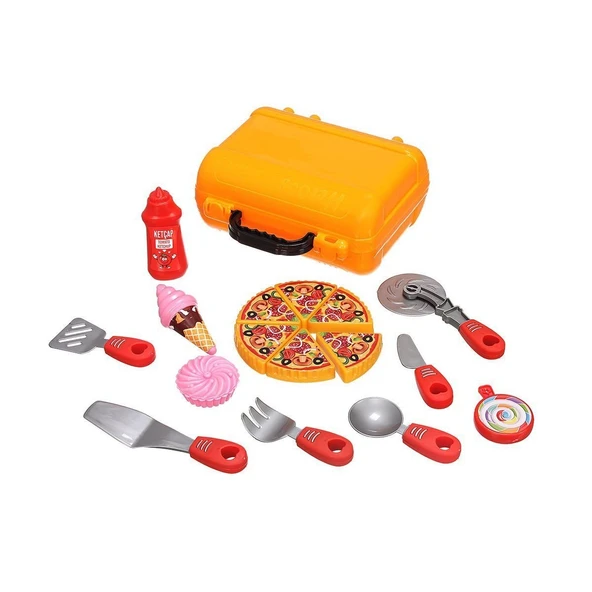 ERN-818 Heroes Toys Pizza Oyun Seti - Eren Oyuncak - 2