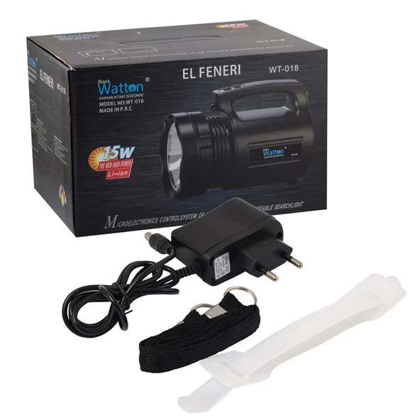 Wt-018 Profesyonel Büyük Avcı Feneri - Resim 3