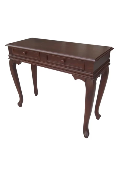 Evim-E Aksesuar Lükens Dresuar 100 Cm Ceviz Renkte Tamamı Ahşap