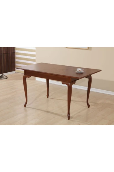 Evim-E Aksesuar Lükens Masa 80 X 120 Ahşap Ceviz Renkte Açılır